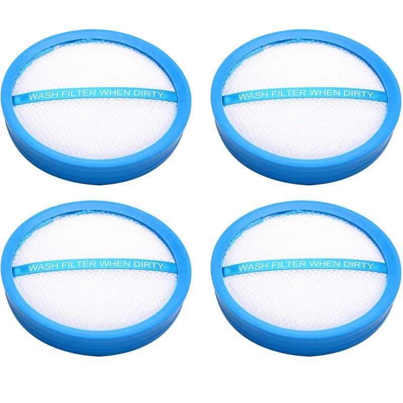 Fette Filter - Vacuum Filter Compatible with Select Hoover Vacuums. Compare to Part # 440010894 - Pack of 4 - Image 1